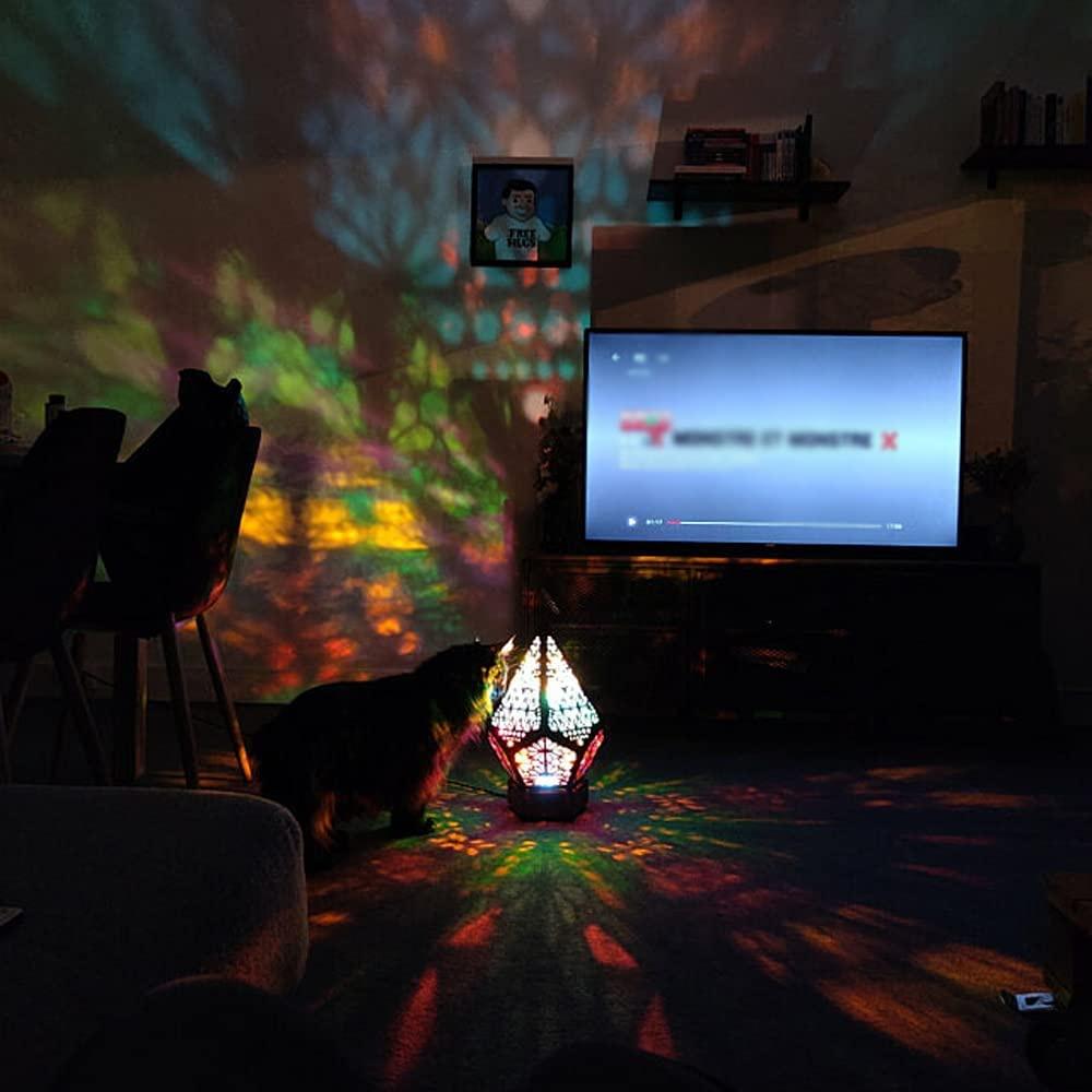 Đèn Led Trang Trí Sàn Phòng Ngủ / Phòng Khách Phong Cách Bohemian