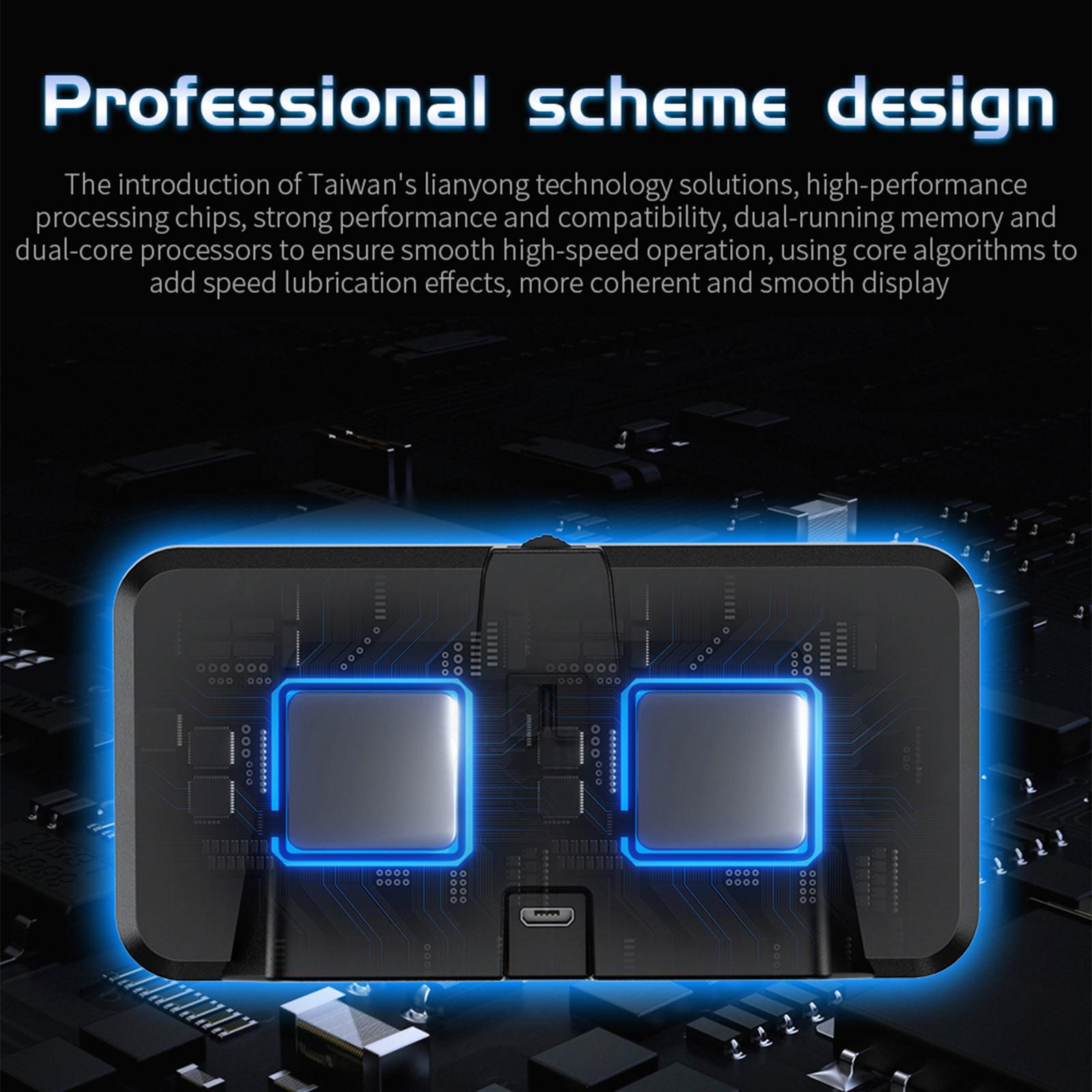 Universal HUD Head up Display Speedometer Direction 4 inch Fit for Vehicle