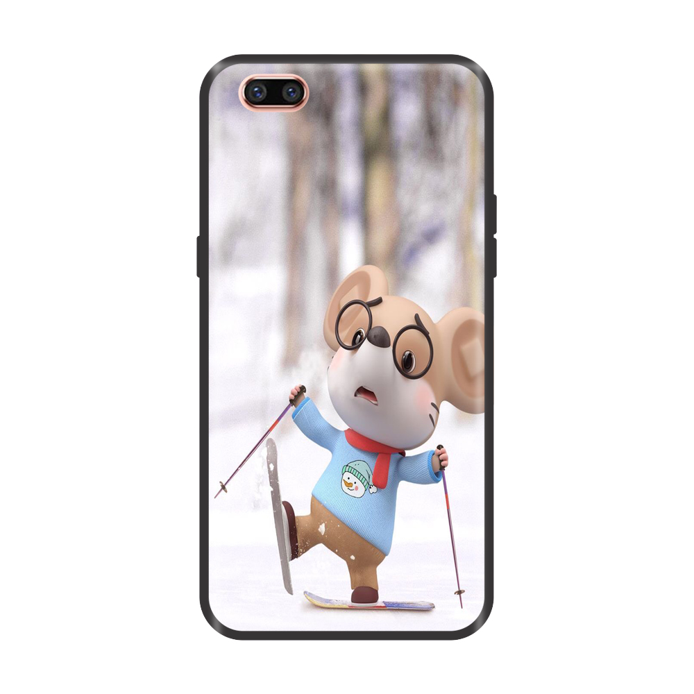 Ốp lưng TPU viền dẻo cho điện thoại OPPO R11 PLUS Hình Chuột Tết 2020 - Mẫu 21