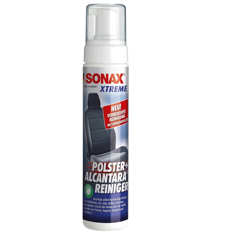 Dung Dịch Làm Sạch Nỉ, Vải & Vải Không Dệt SONAX XTREME Upholstery & Alcatara Cleaner 206141 250ml