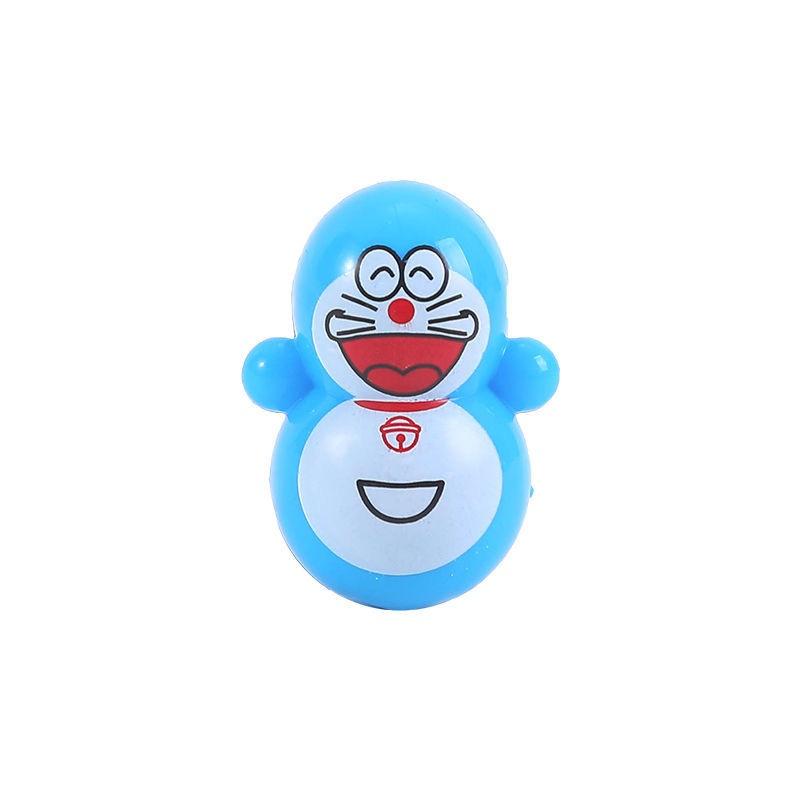 Lật đật búp bê mini nhỏ - squid game, pikachu, doremon, người tuyết, chim cánh cụt