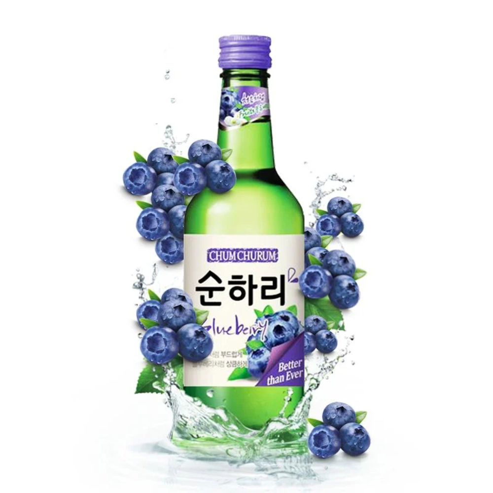 Rượu Chum Churum Soju Vị Việt Quất 12% 360ml