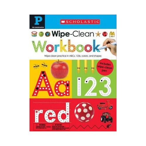 Pre-K Wipe - Clean Workbook: Scholastic Early Learners (Wipe-Clean)