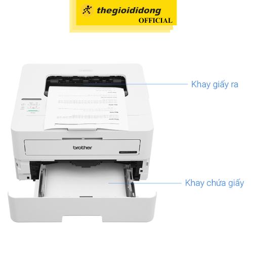 Máy in laser trắng đen đơn năng Brother HL-B2100D - Hàng Chính Hãng