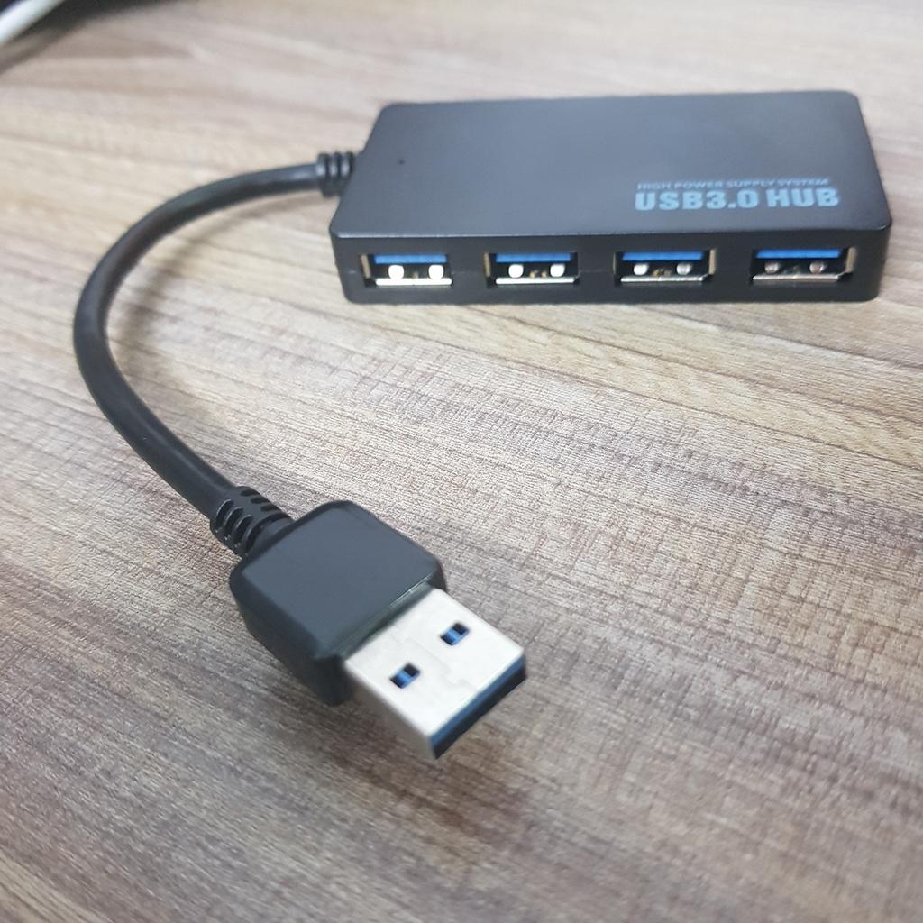 Hub chia usb 3.0 ra 4 cổng có cổng cấp nguồn 3.5 cho hub - Hồ Phạm