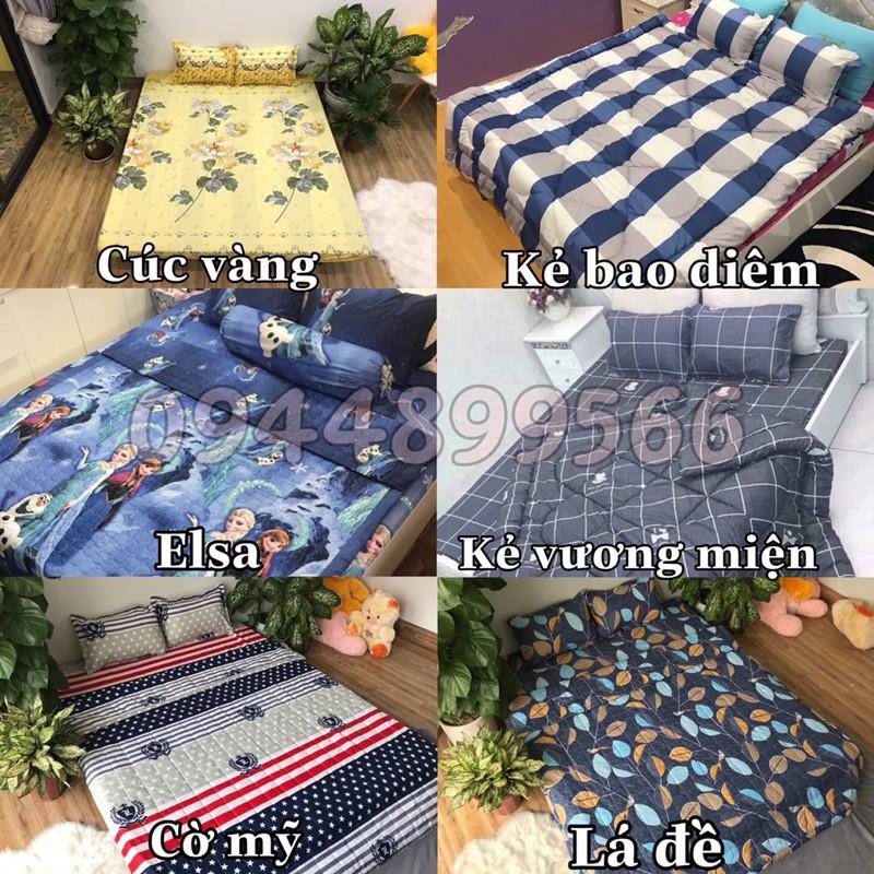 Vỏ gối ôm cotton poly nhiều mẫu