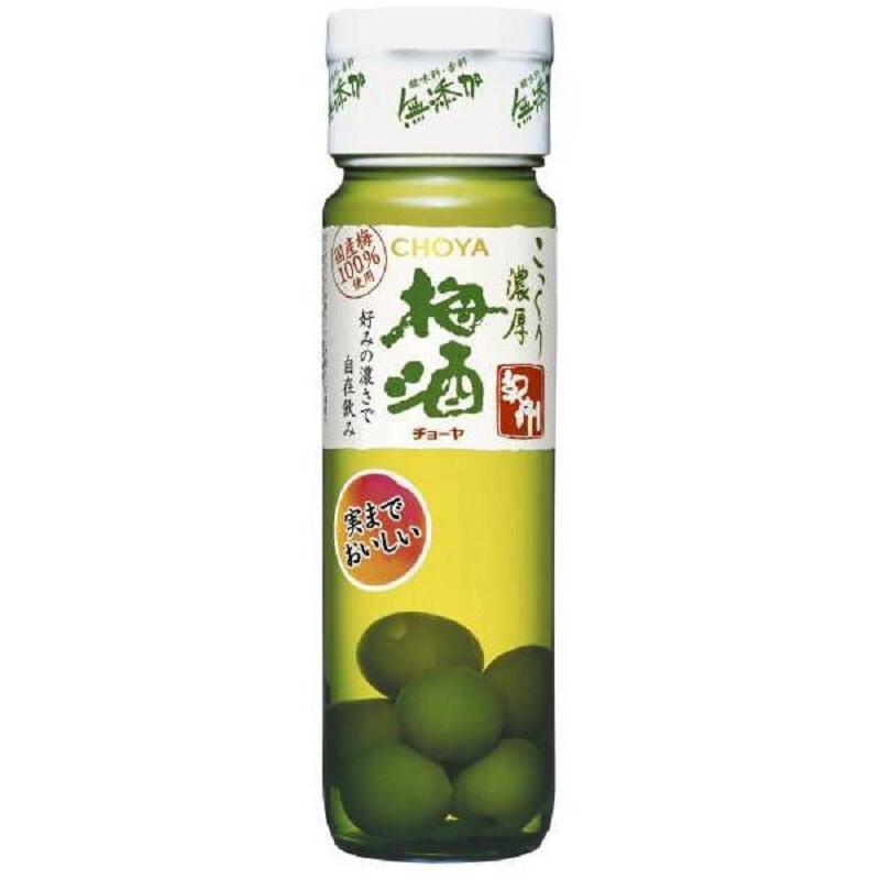 Combo 4 chai Nước mơ xanh Umeshu Choya Nhật Bản