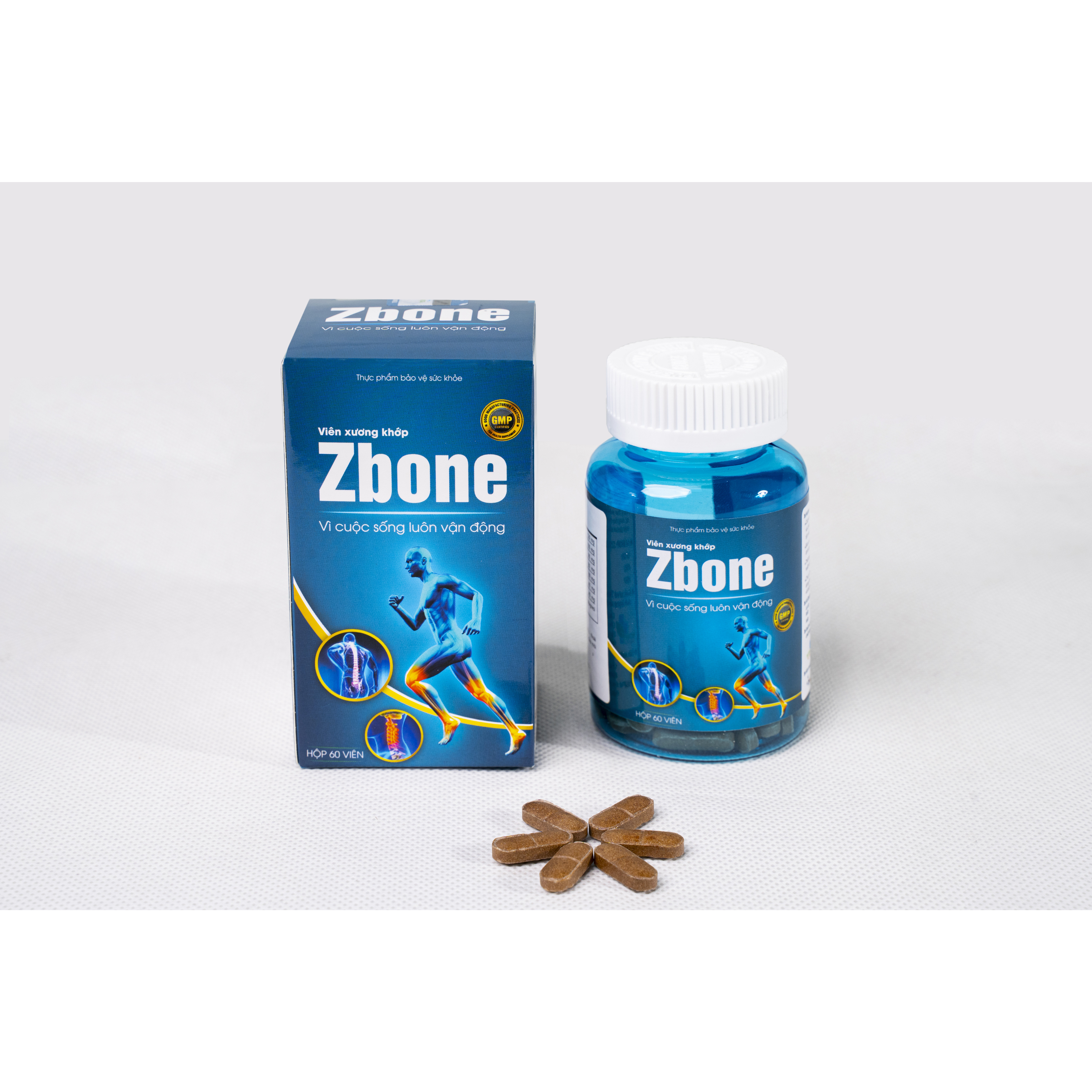 Combo 2 hộp Viên uống xương khớp Zbone | Tạm biệt đau nhức xương khớp, đau lưng, đau mỏi vai gáy, tê bì chân tay