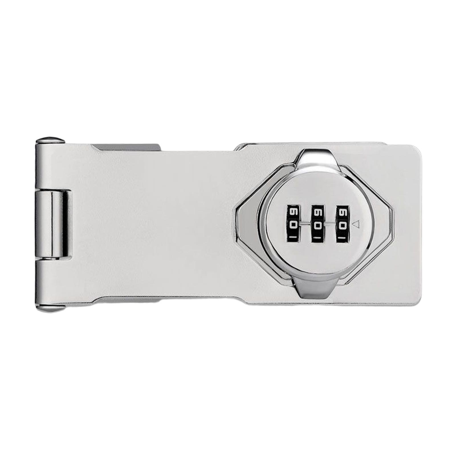 Cabinet Door Lock Household Mechanical Combination Lock for Barn Door Garden