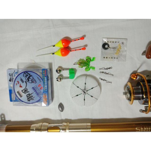 Bộ cần câu rút shimano máy 7000