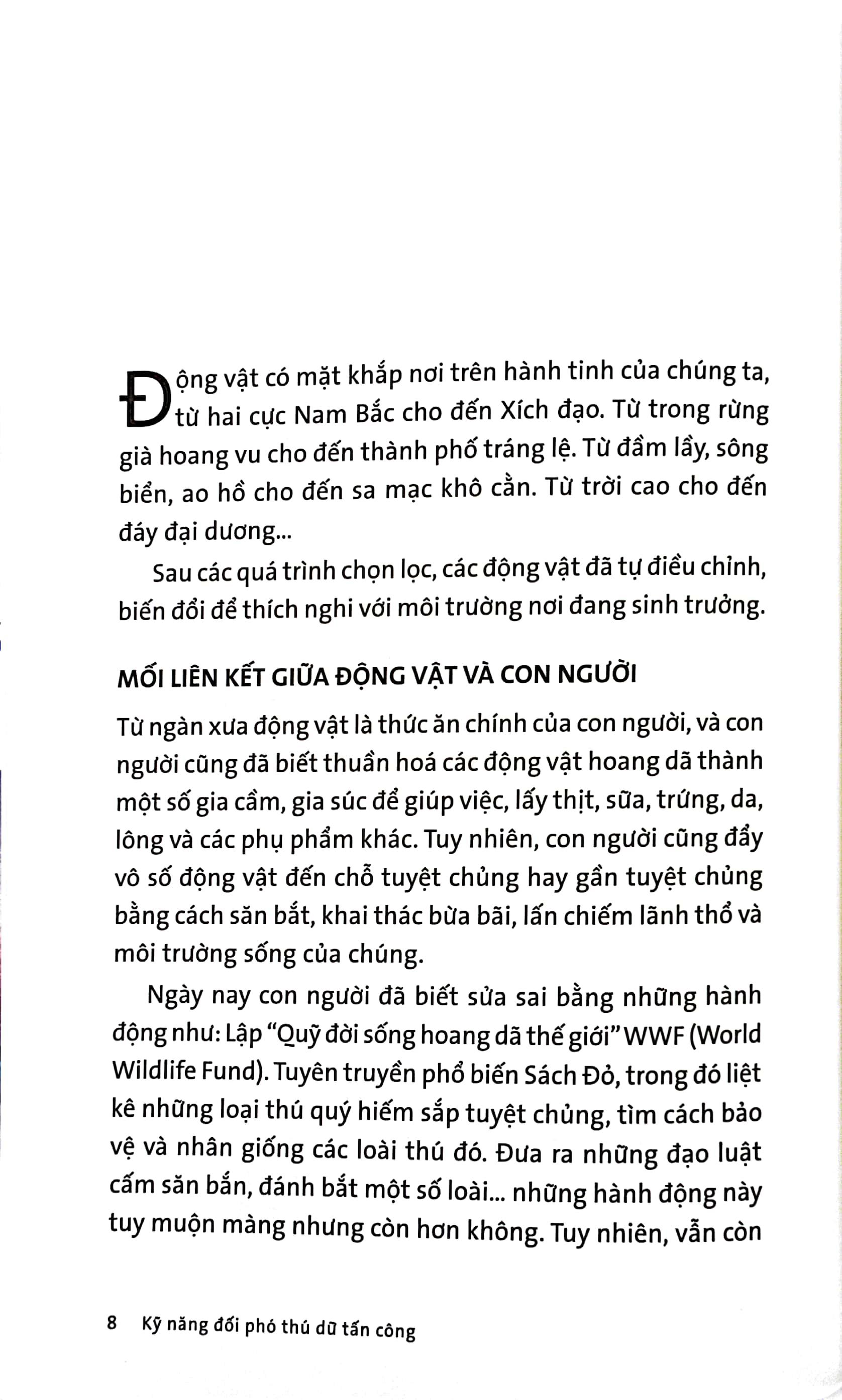 Kỹ Năng Đối Phó Thú Dữ Tấn Công