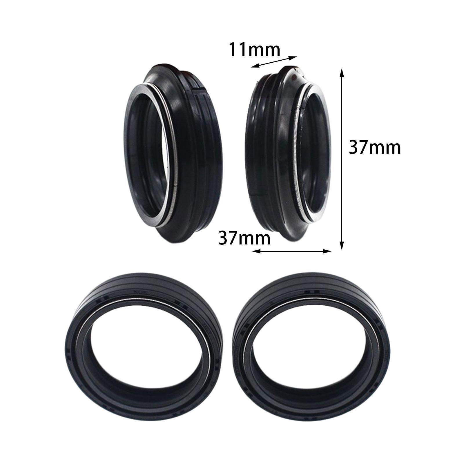 Fork Seal and Dust Seal , 37x47x11mm Motorbike Accessories, Rubber for R1200GS Adventure R1200 RT LC Replace Parts, High Quality
