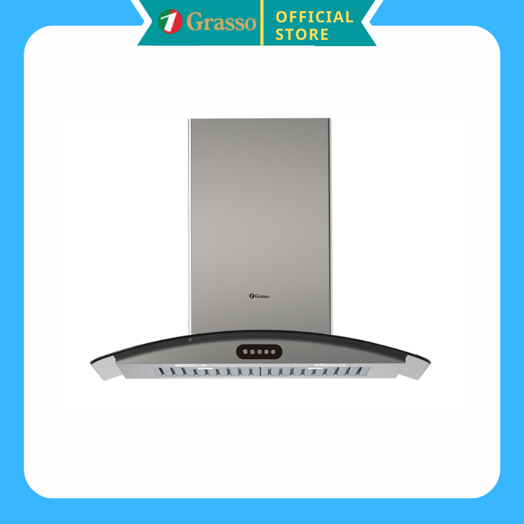Máy hút mùi kính cong Grasso GS 9508- 700 - Hàng chính hãng