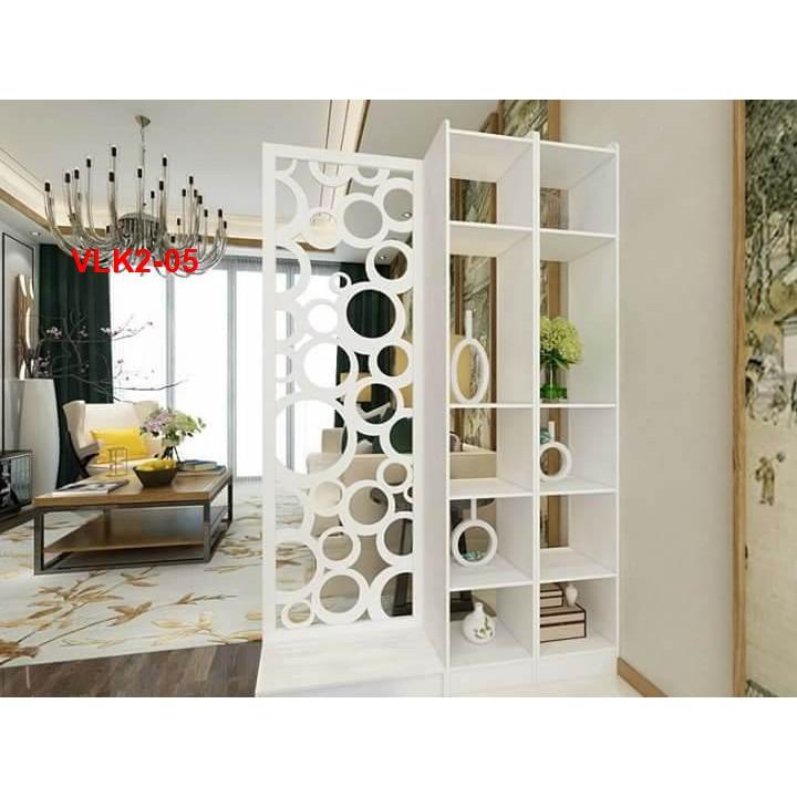 Vách Ngăn Bình Phong Họa Tiết Hiện Đại - Nội thất lắp ráp