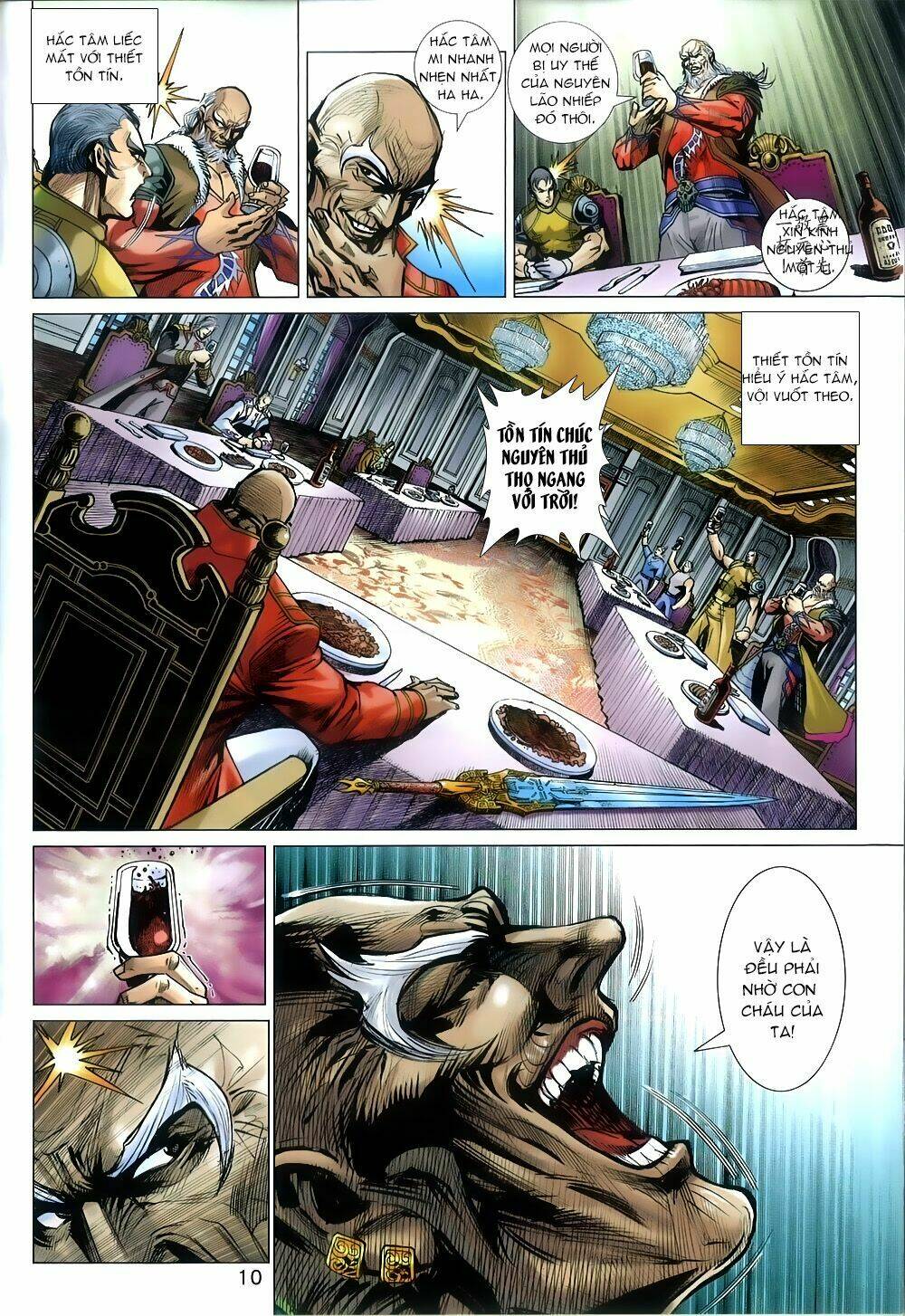 tân tác long hổ môn chapter 815 10