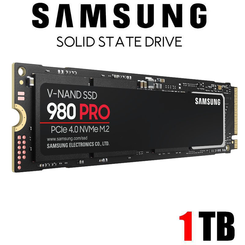 Ổ cứng SSD Samsung 980 PRO PCIe 4.0 NVMe SSD 1TB MZ-V8P1T0BW - Hàng Chính Hãng