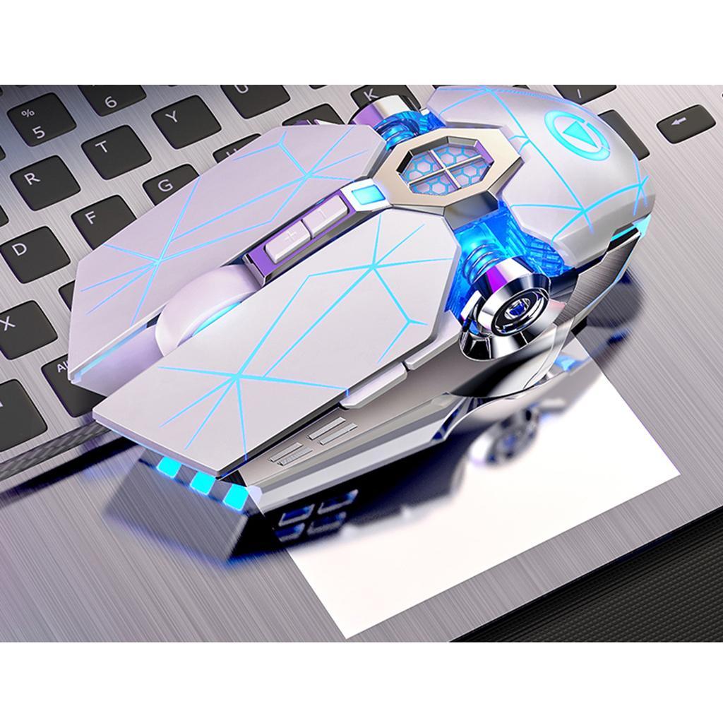Wired Optical USB Gaming Mouse Game Mice For Computer Laptop Black Mute