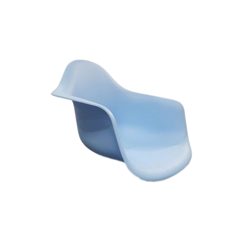 Mặt ghế Eames có tay - Xanh dương