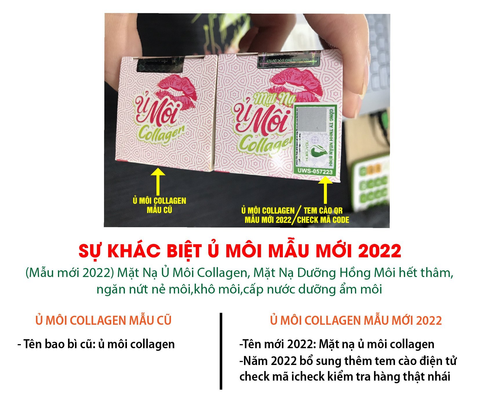 Ủ MÔI COLLAGEN