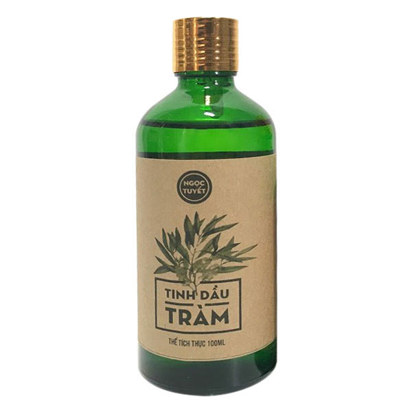 Combo 2 Chai Tinh Dầu Tràm + Tinh Dầu Tràm Nguyên Chất Ngọc Tuyết (100ml x 2)