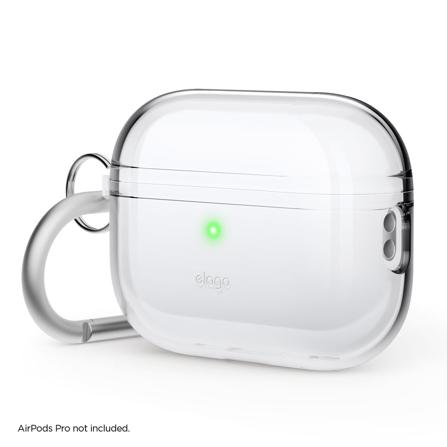 Ốp Elago Silicone Hang Case Trong Suốt Dành Cho Airpods Pro 2 - Hàng Chính Hãng