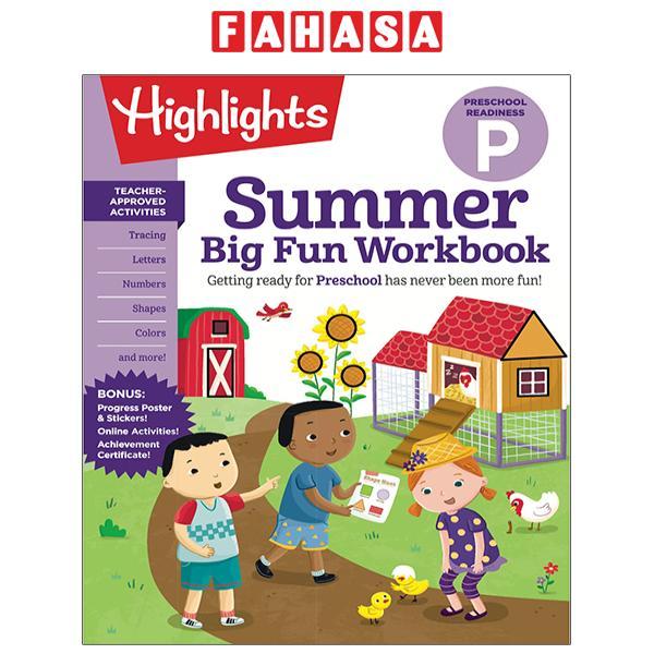 Summer Big Fun Workbook Preschool Readiness (Highlights Summer Learning)