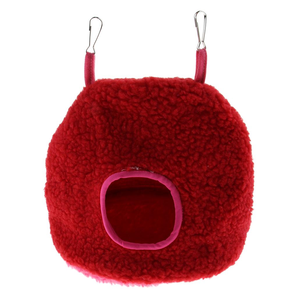 Small Animal Sleep House Hanging Cozy Bed Pet House Cage Hammock Cave Hut Winter