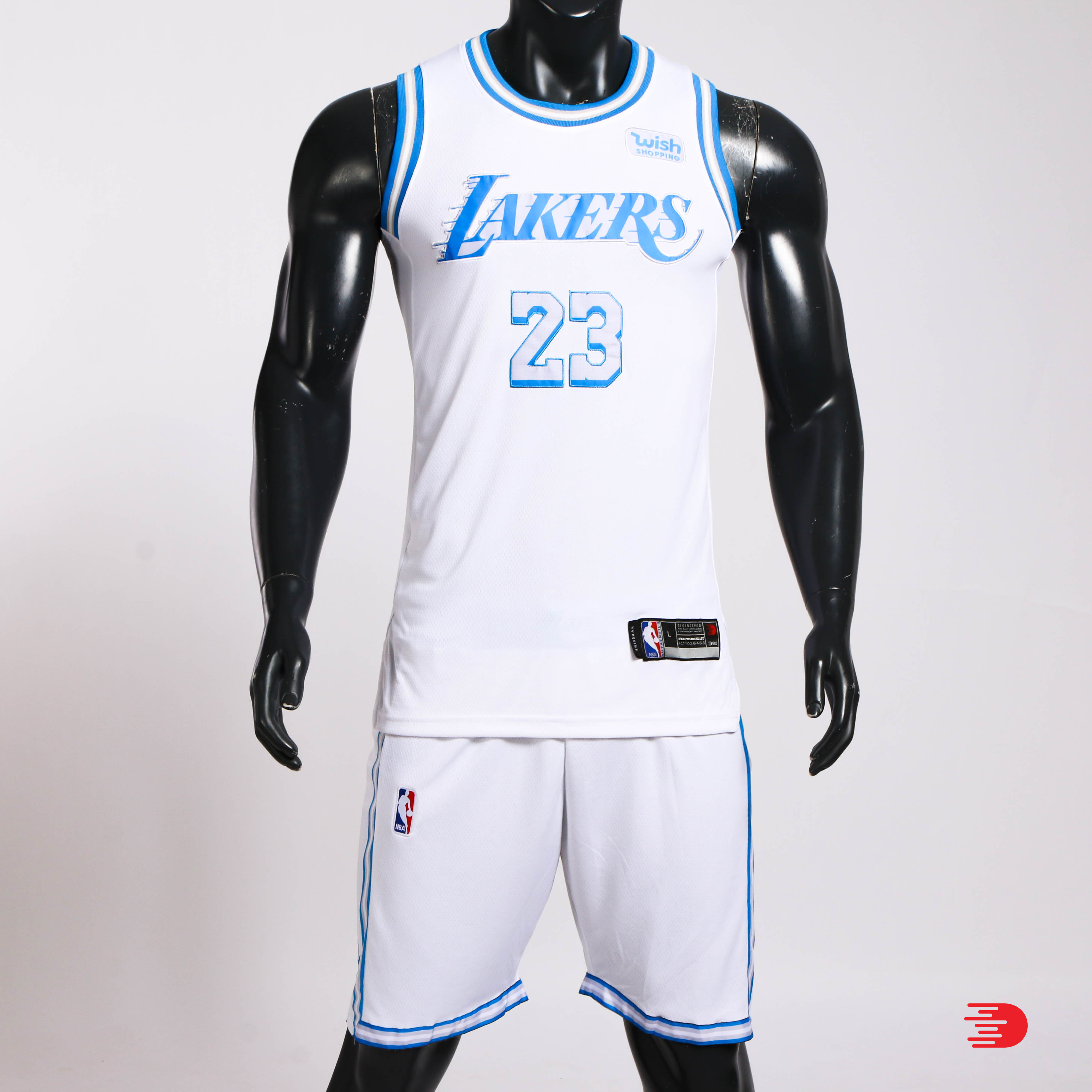 Bộ quần áo bóng rổ NBA Delo Los Angeles Lakers City Edition