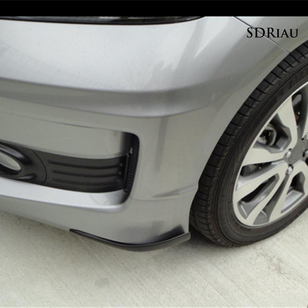 Bộ 2 Miếng Dán Bảo Vệ Góc Xe Hơi Bằng Sợi Carbon Chống Va Chạm