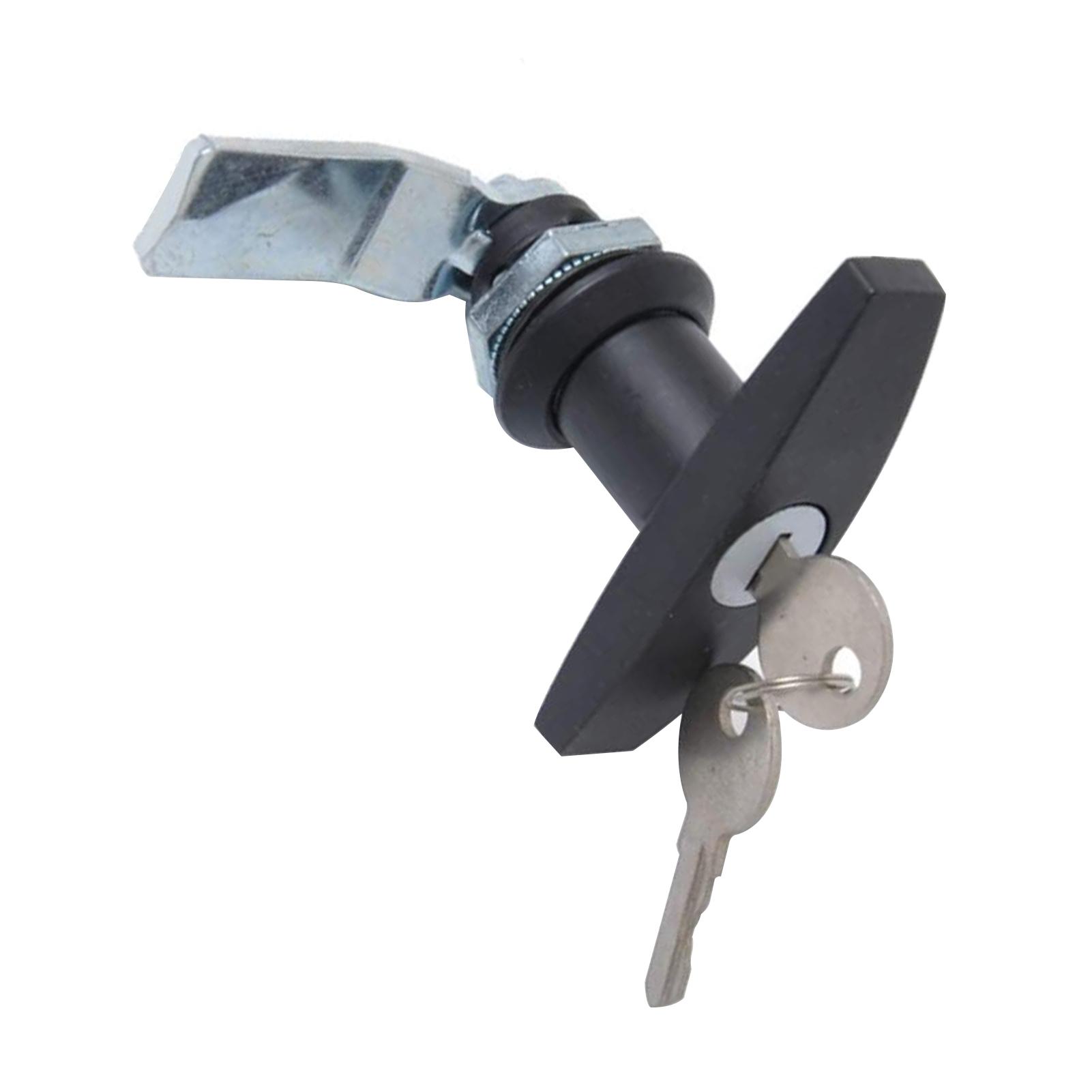 T-Handle Door Lock Latch Zinc Alloy Cabinet T-Handle Door Lock for Car Truck Trailer Camper Van