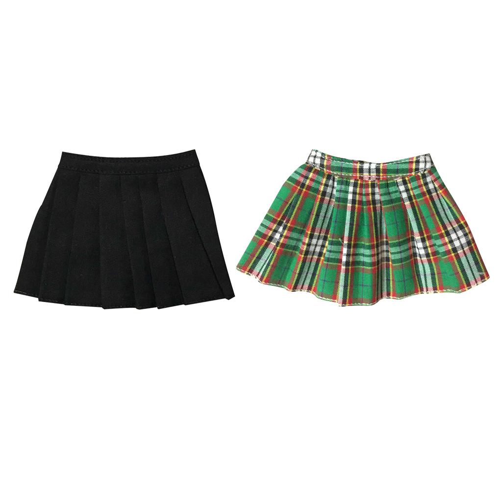 2x1: 6 Quy Mô Học Sinh Nữ Mini Váy Kẻ Sọc 12 ''Hình Hành Động Đồ Chơi Hot