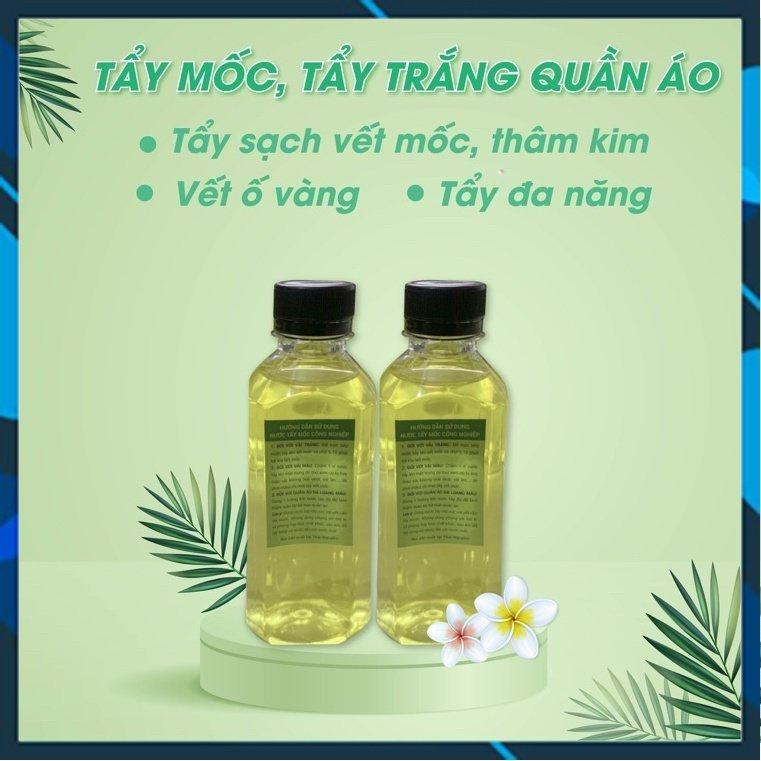 10 CHAI Tẩy Mốc Tẩy Trắng Quần Áo Không Bay Màu