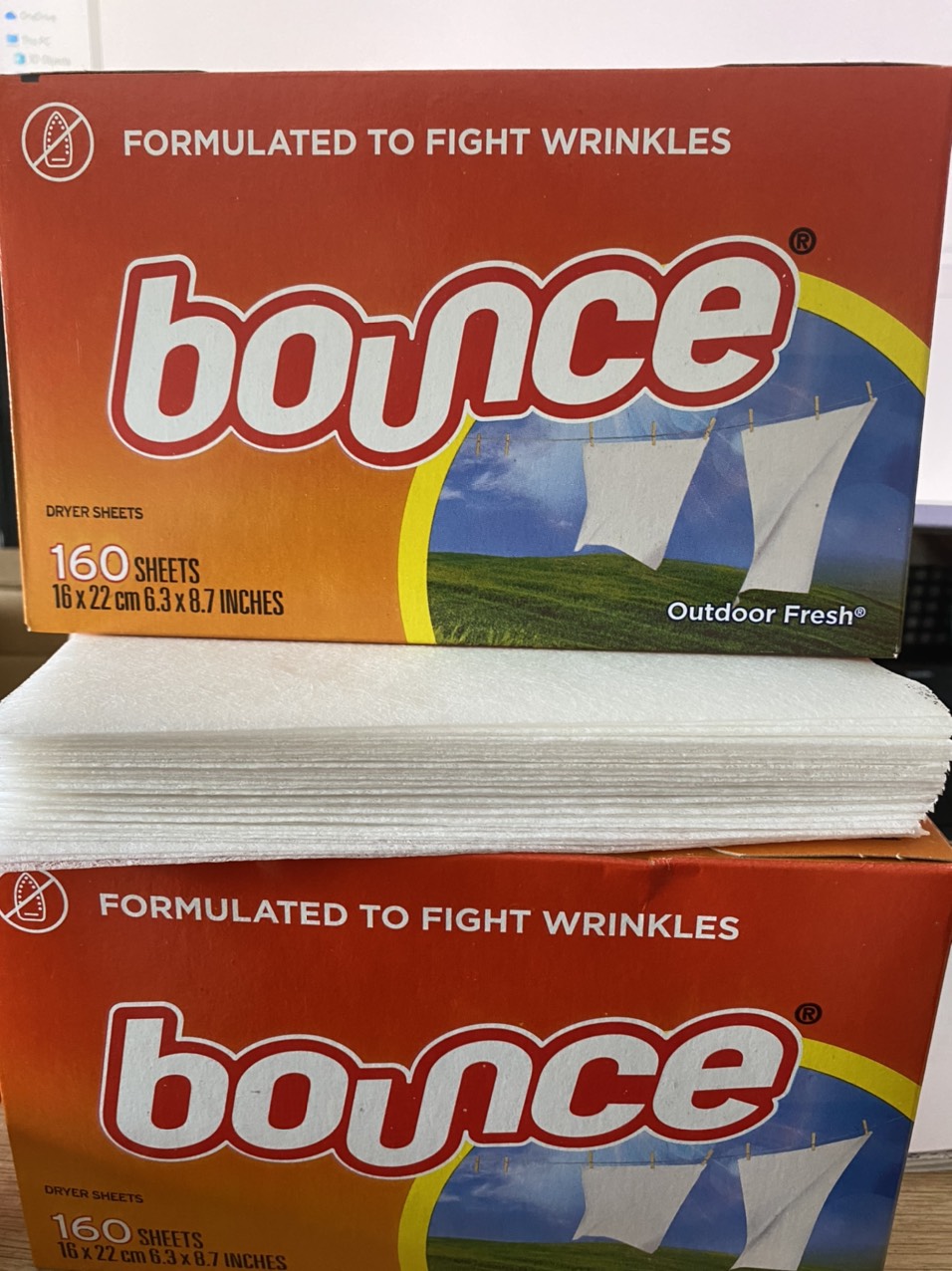 Tách Lẻ 10/20/40 Giấy Thơm Quần Áo BOUNCE Outdoor Fresh