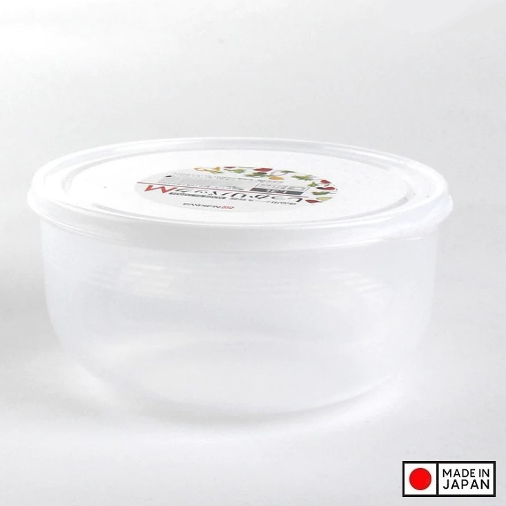 Hộp đựng thực phẩm tròn Pack M 1.3L - Hàng Nội Địa Nhật Bản