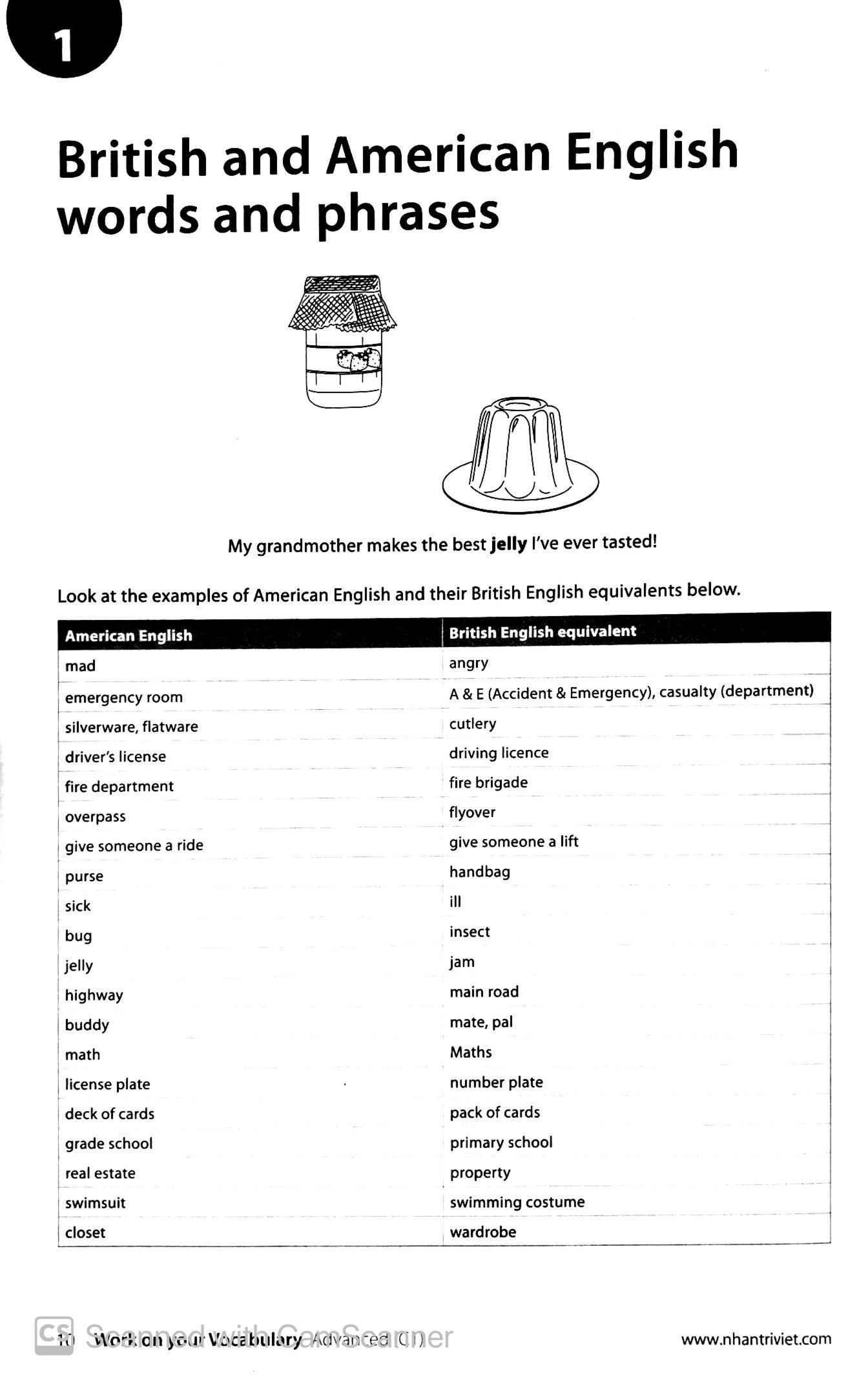 Sách Collins Work On Your Vocabulary - Advanced C1