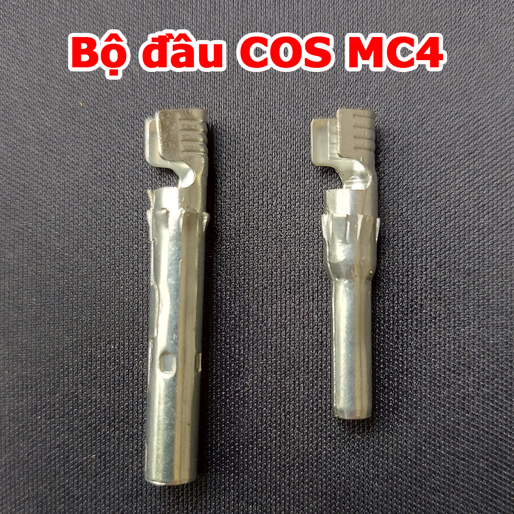 Combo 10 Bộ đầu cos MC4 1000V 1500V DC chuyên dụng cho điện năng lượng mặt trời