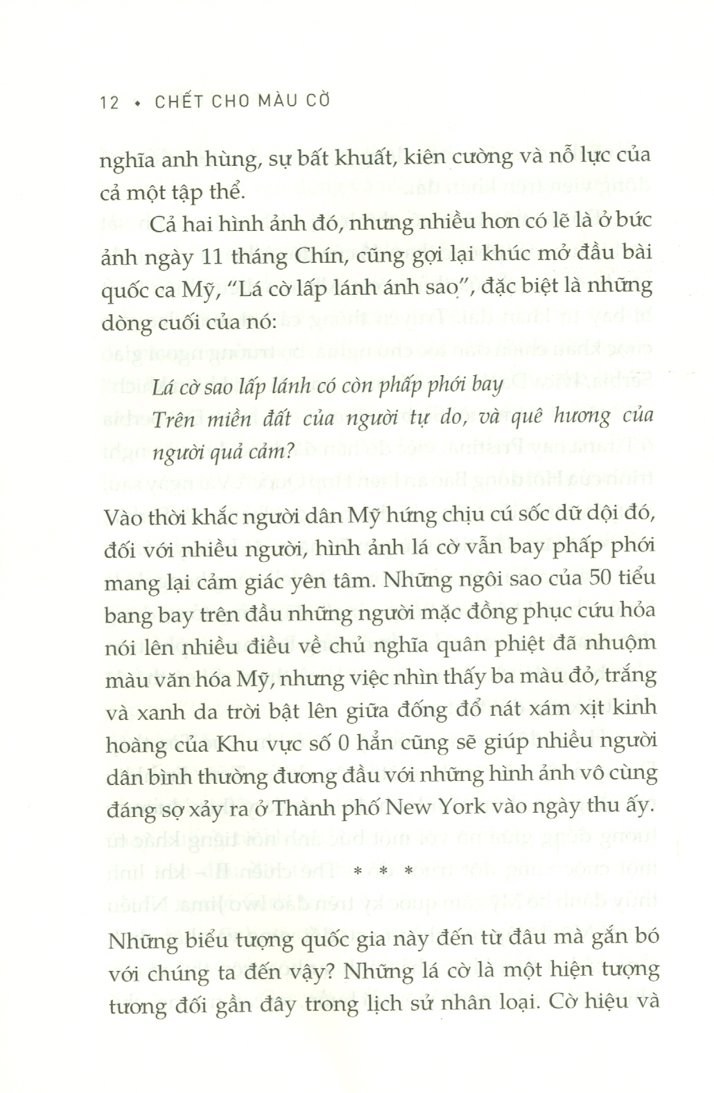 Chết Cho Màu Cờ - Quyền Lực Và Chính Trị Của Những Lá Cờ