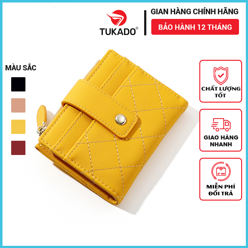 Ví nữ đẹp cầm tay hàng hiệu TAILIAN đựng tiền nhỏ gọn dễ thương nhiều ngăn da cao cấp cực đẹp TM06