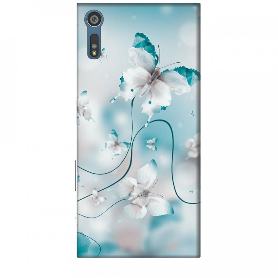 Ốp lưng dành cho điện thoại SONY XZ Cánh Bướm Xanh Mẫu 1