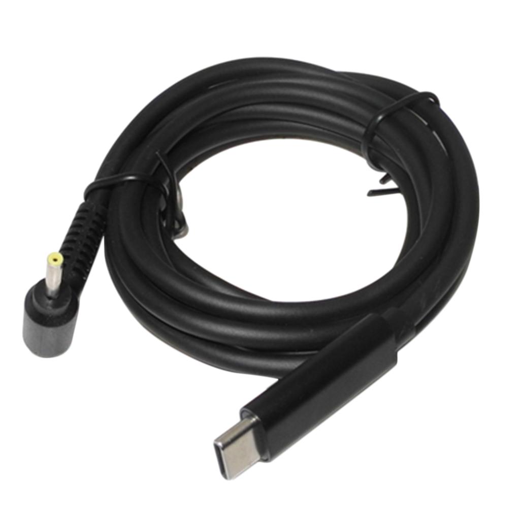 1PC  2.5mm *0.7mm to Type C USB PD Laptop Charging Cable Cord for ASUS Eeepc