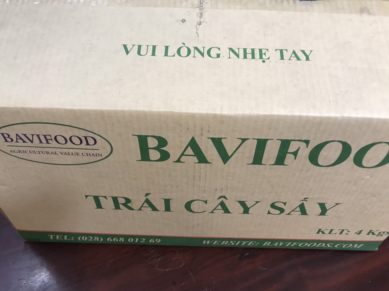 Trái Cây Sấy Chân Không (Mixed Fruit Chips), Giòn Xốp Tự Nhiên – BAVIFOOD, Khối Lượng: 1 kg (thùng = 10 gói x 100 grs/gói) – Premium