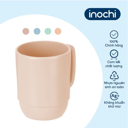 Cốc nước cao Inochi - Amori 350ml màu Xanh/Hồng/Cam