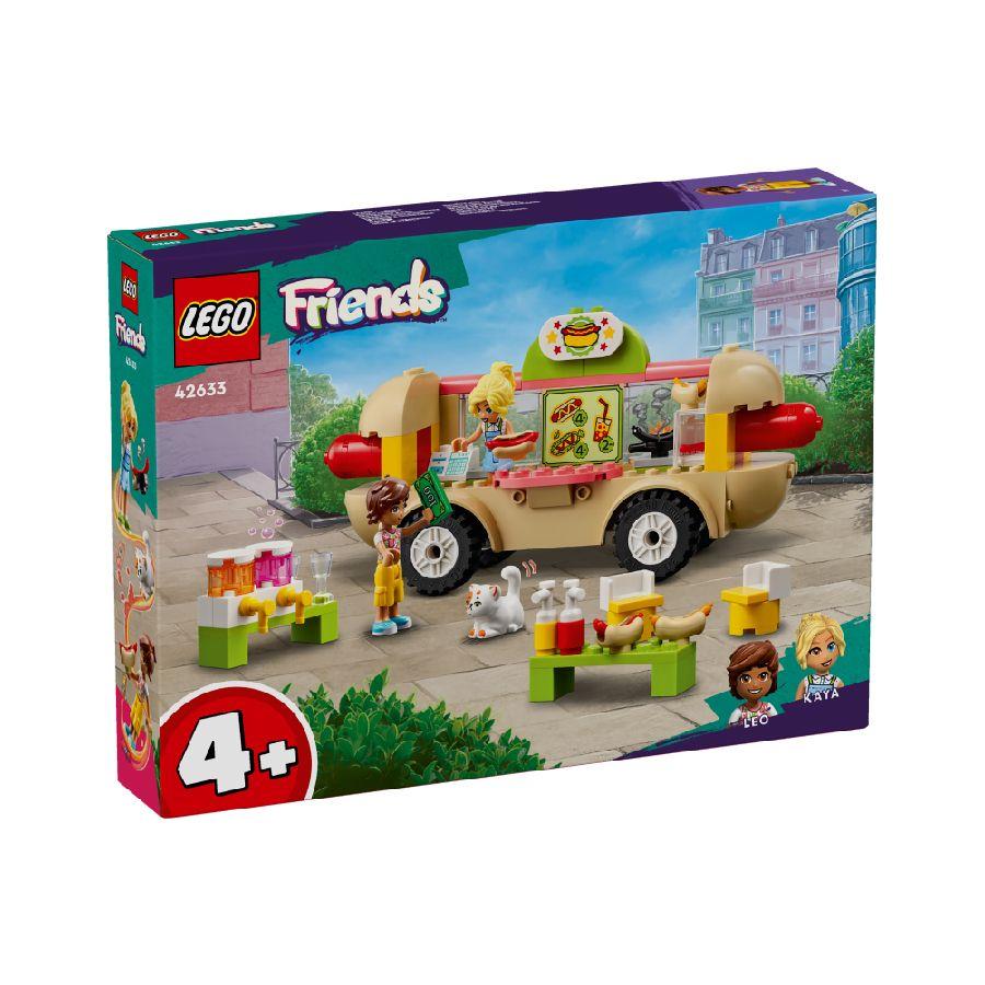 Đồ Chơi Lắp Ráp Tiệm Bánh Hot Dog Lưu Động - Hot Dog Food Truck - Lego Friends 42633 (100 Mảnh Ghép)