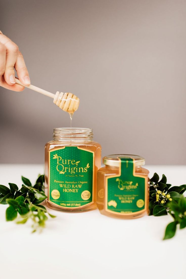 Mật ong Organic Wild Raw chính hãng Úc hiệu Pure Origins loại 500g