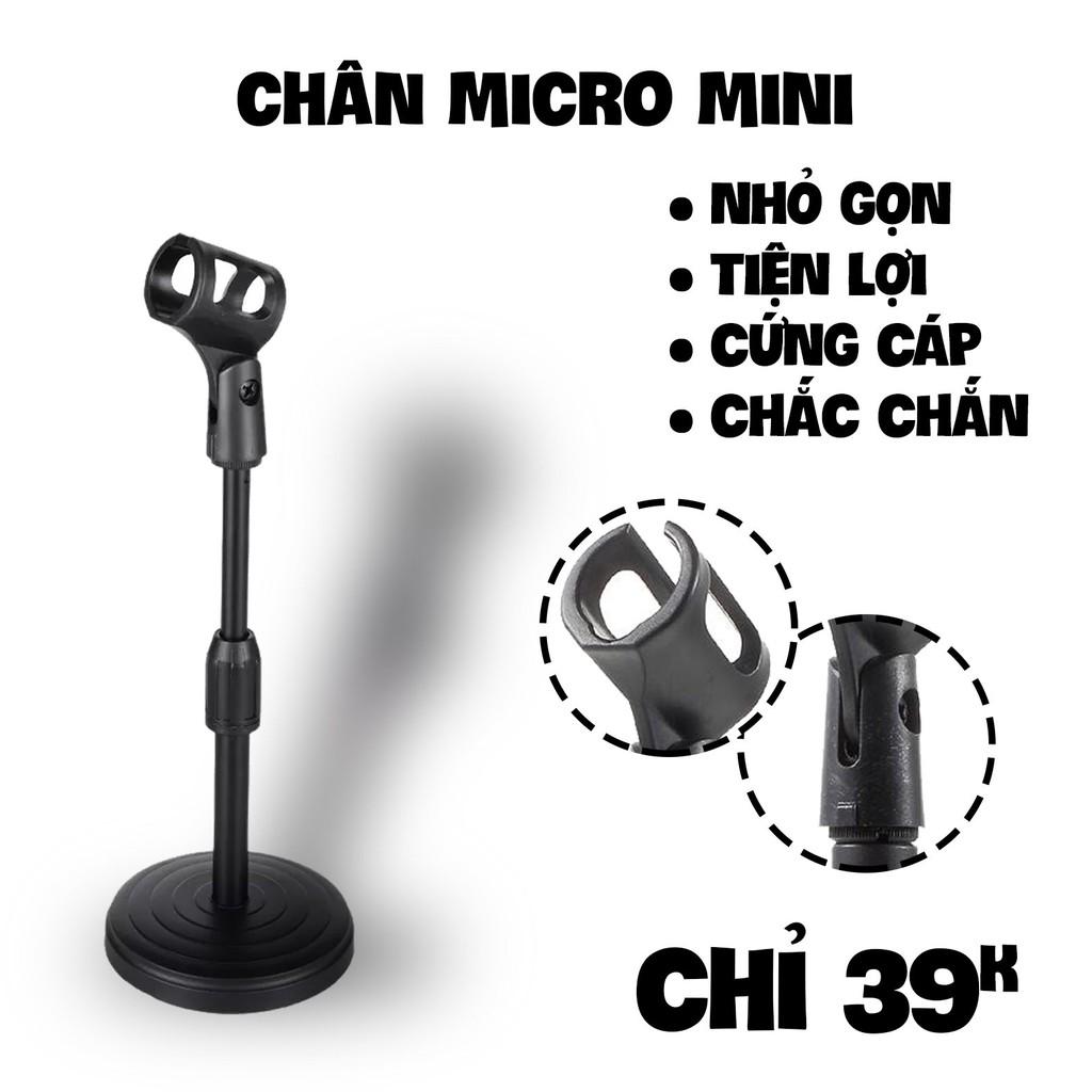 CTY MẠNH TIẾN Chân micro mini đứng để bàn microphone stand(Bảo Hành 12 Tháng)