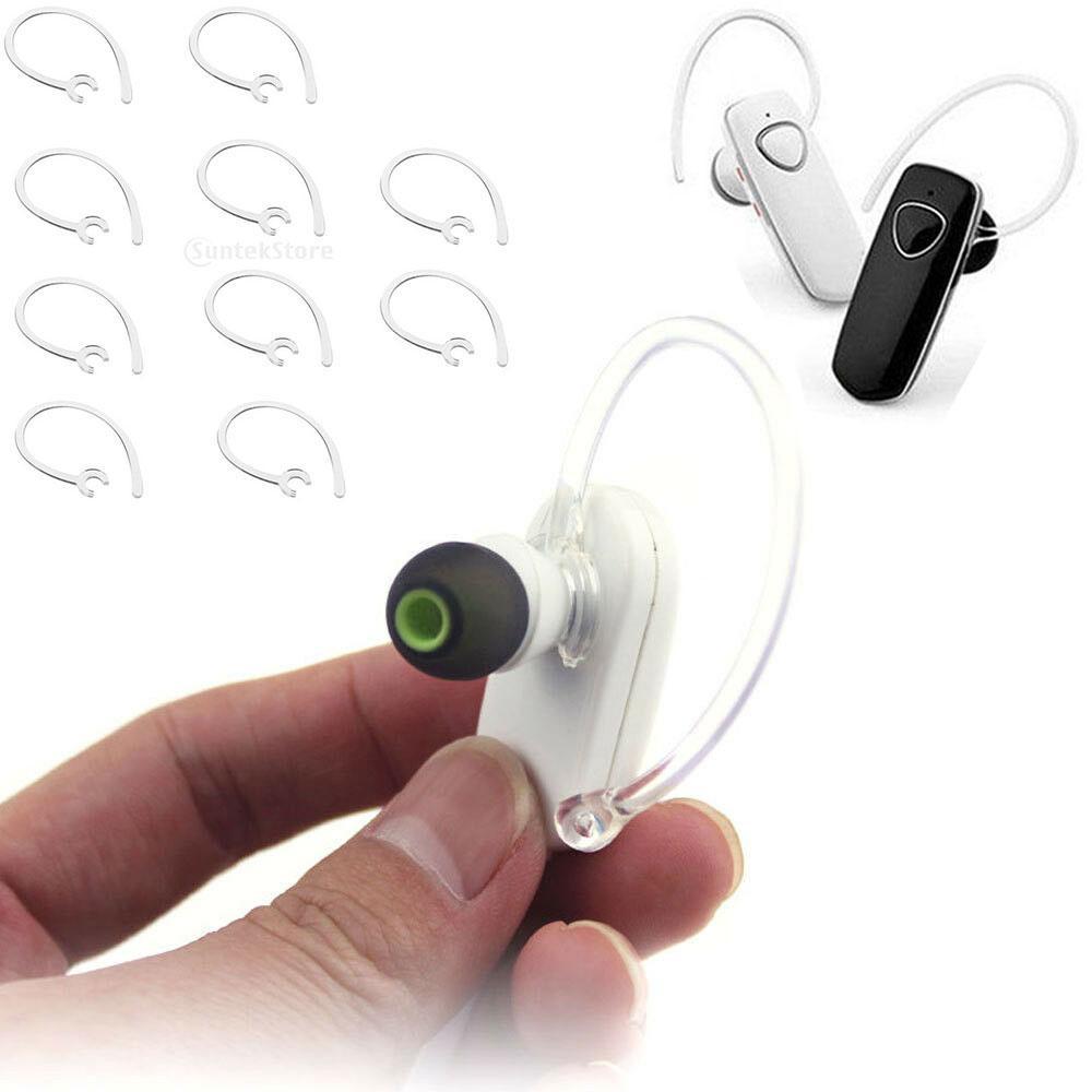 3-7pack 10 Pieces Ear Hooks Loop Clip Replacement for Bluetooth Headset 5.6mm F