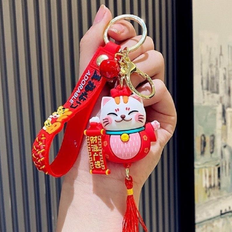 Móc Khóa Mèo Thần Tài May Mắn - Càng Đặc Biệt Hơn Cho Năm Quý Mão 2023
