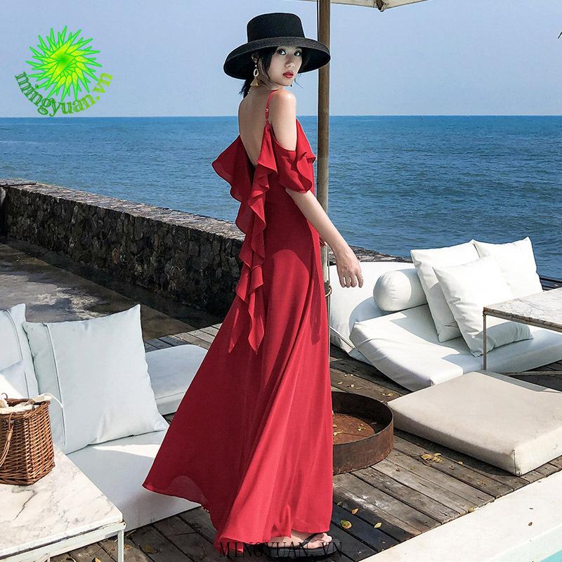 Đầm Voan Dáng Ôm Thời Trang Đáng Yêu Cho Nữ