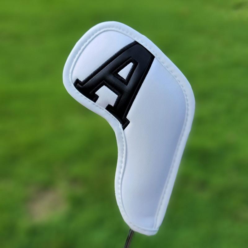 Bọc đầu gậy golf cover gậy sắt bằng da PU bền đẹp chống trầy xước bụi bẩn 10 chiếc BD027