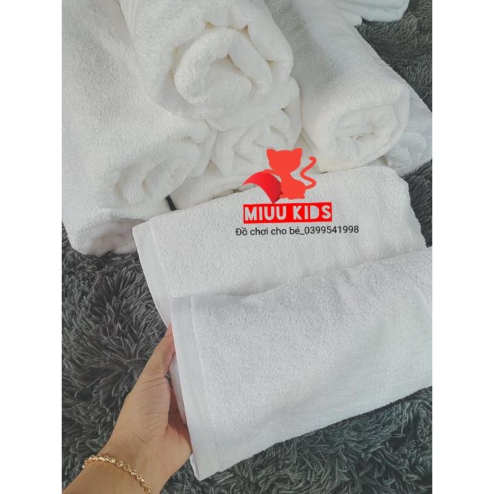 Khăn tắm khách sạn cotton, khăn nhà nghỉ ( kích thước: 70*140 *400g )